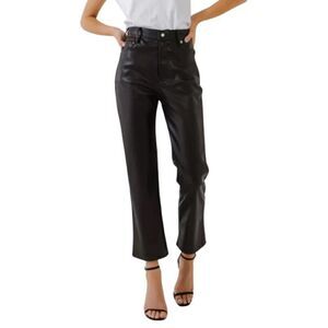 Greylab Black pu leather pants size XS